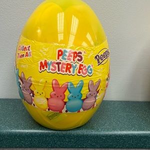 Peeps mystery egg with bunny inside